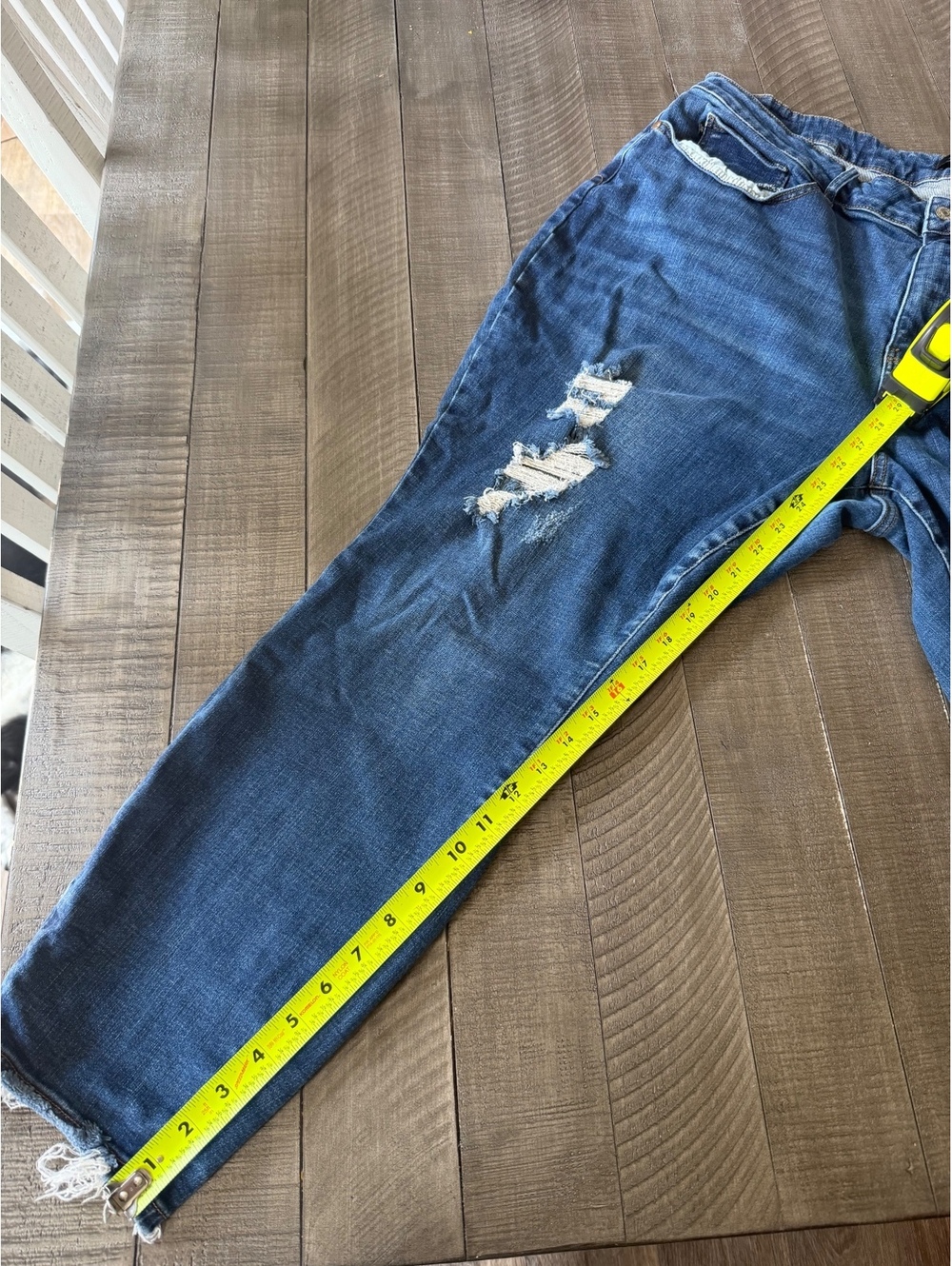 Judy Blue Relaxed Fit Distressed Jeans - Picture 11 of 11
